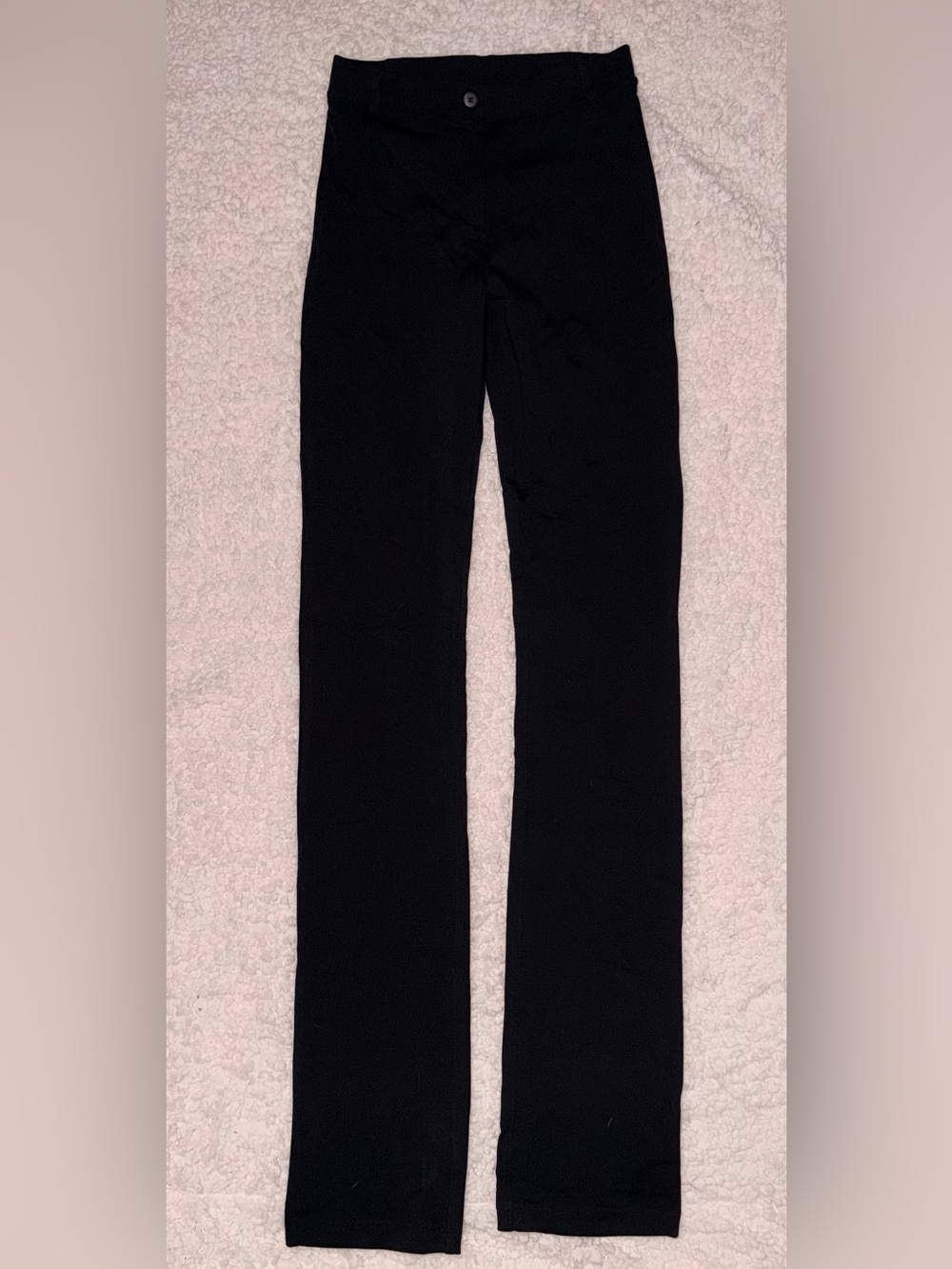 Women’s Black Yoga Straight-Leg Jeans